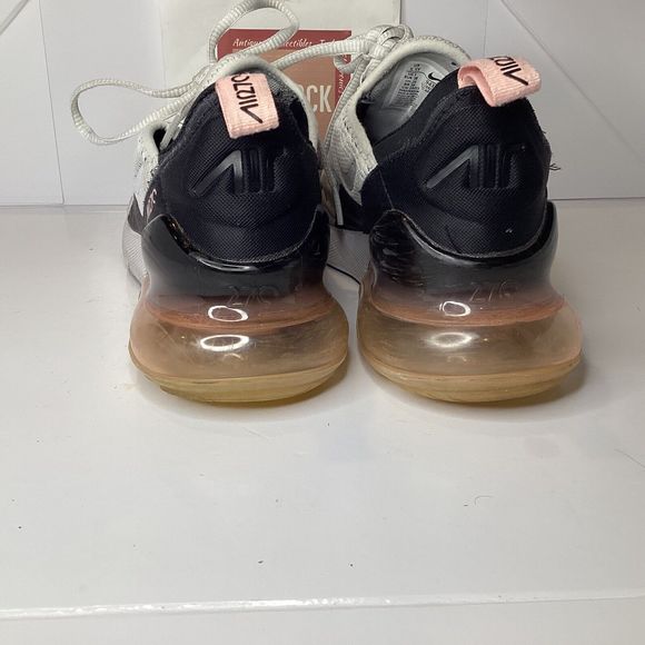 Nike Air Max 270 GS Running Shoes Size 5.5 youth Boys or Girls White 943346-005 - Picture 4 of 10